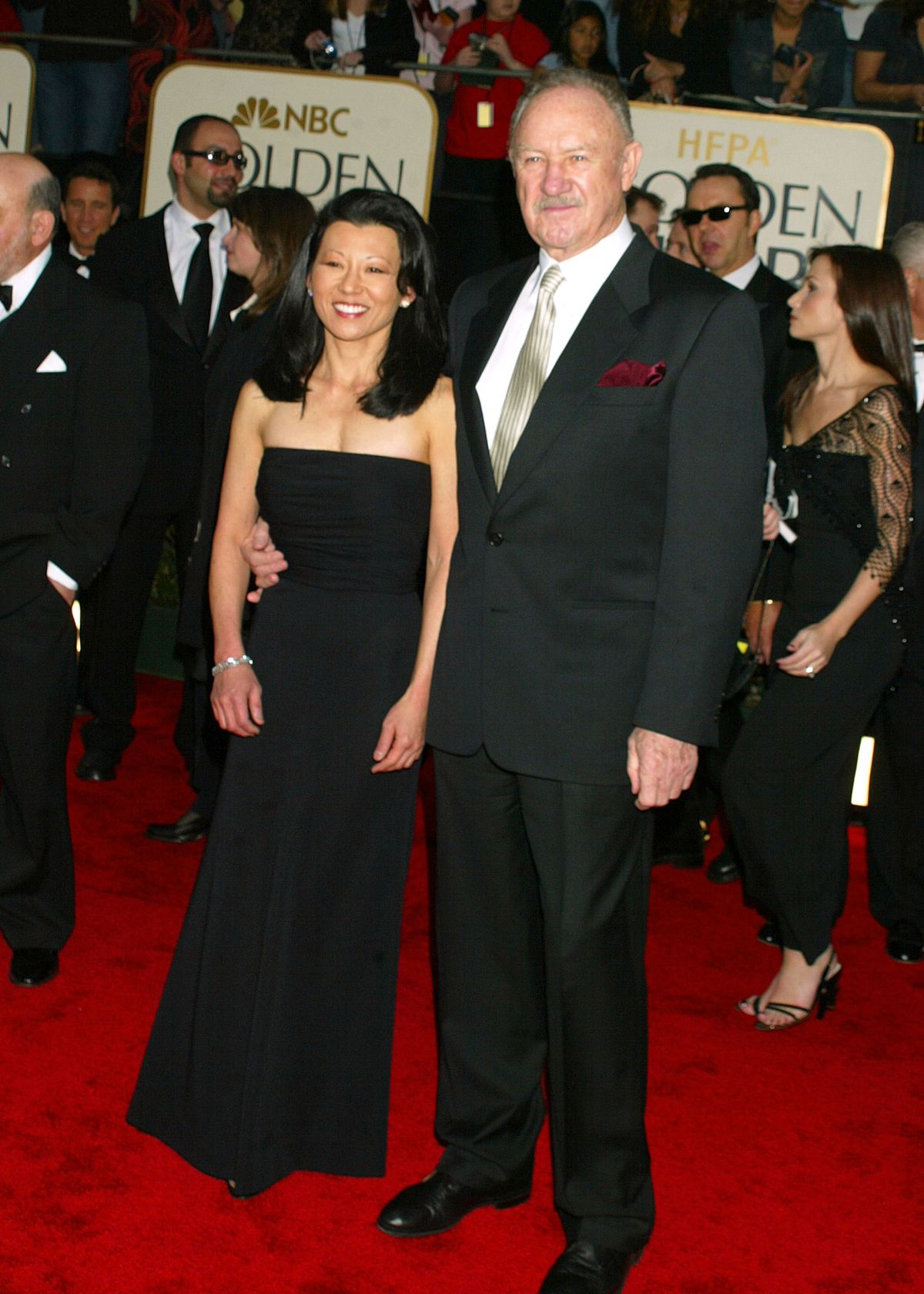 Gene Hackman & wife Betsy Arakawa