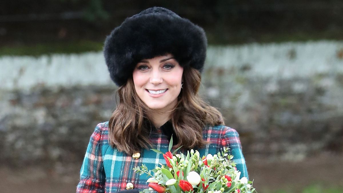 Members Of The Royal Family Attend St Mary Magdalene Church In Sandringham