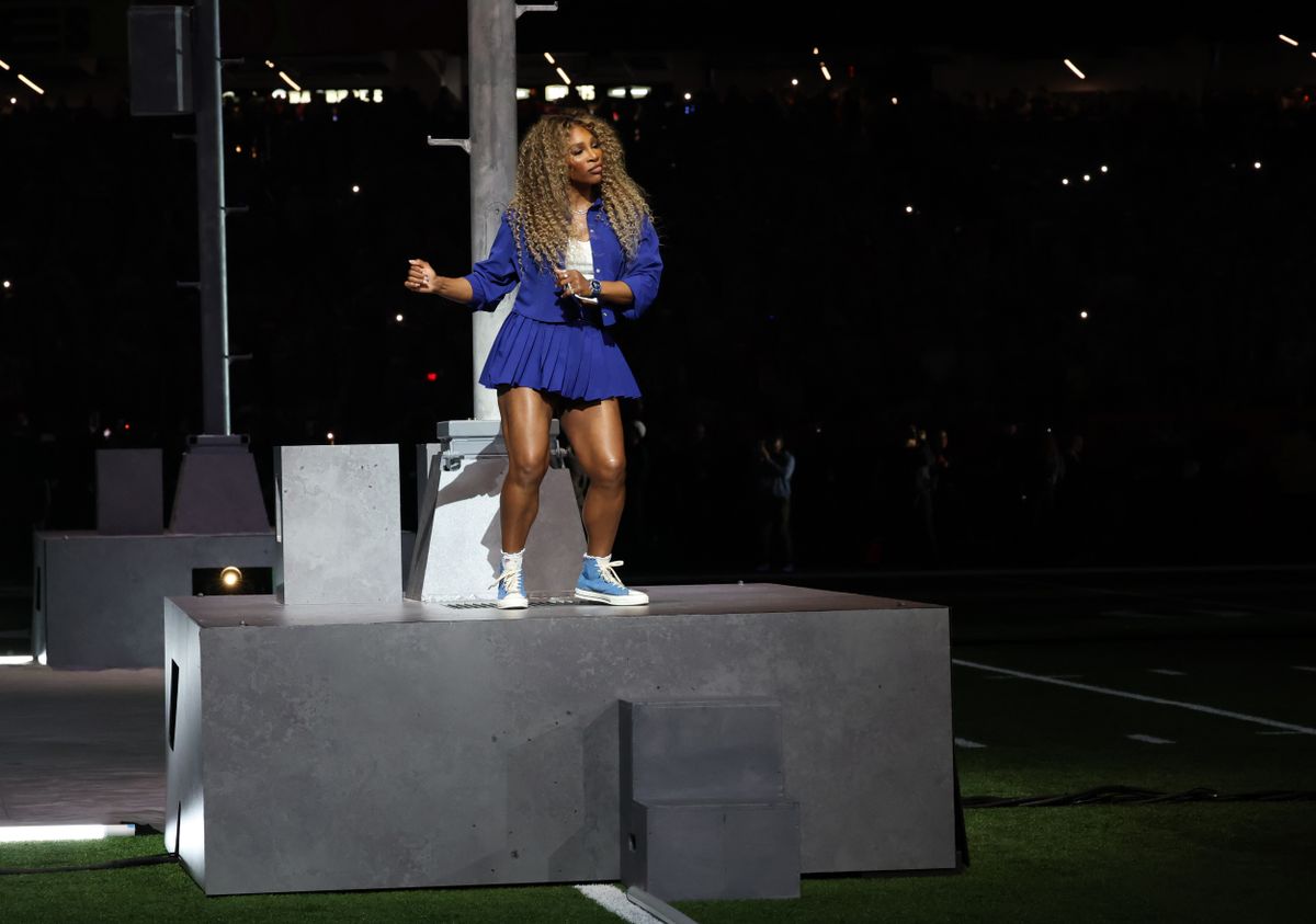 Serena Williams meglepetésszerűen lépett színpadra Kendrick Lamar félidei show-jában