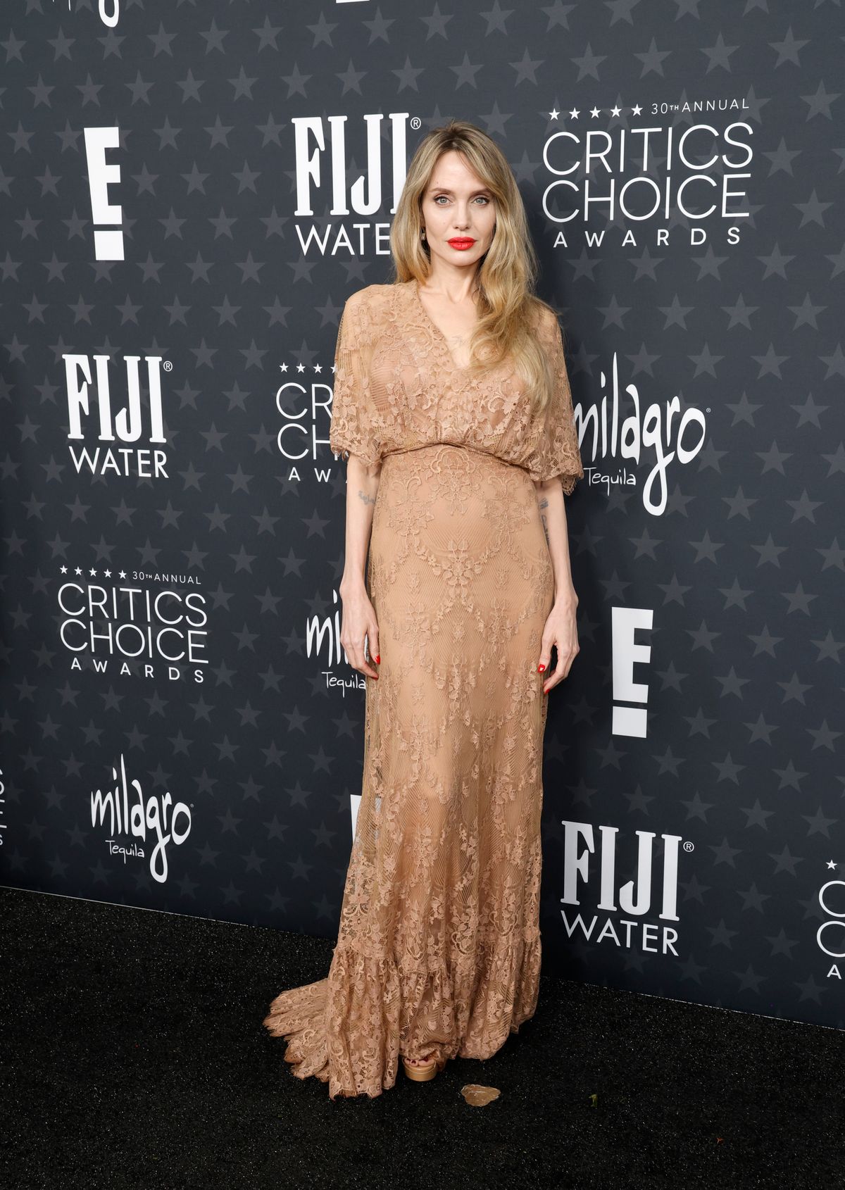 30th Annual Critics Choice Awards - Arrivals, Angelina Jolie
