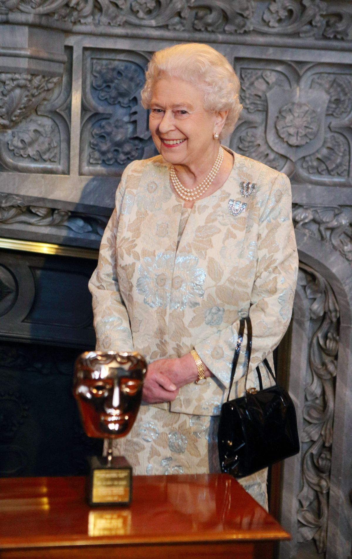 Queen Elizabeth II And The Duke Of Edinburgh Hold A Reception For The British Film Industry