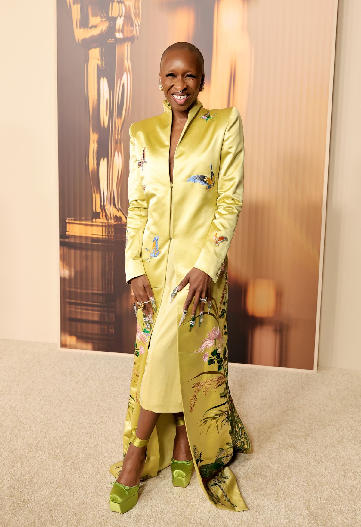 LOS ANGELES, CALIFORNIA - FEBRUARY 25: Cynthia Erivo attends the 97th Annual Academy Awards Nominees Dinner at the Academy Museum of Motion Pictures on February 25, 2025 in Los Angeles, California. (Photo by Emma McIntyre/WireImage)