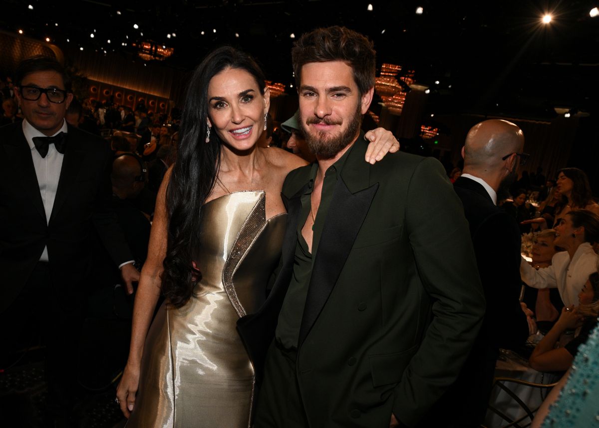 demi moore, andrew garfield