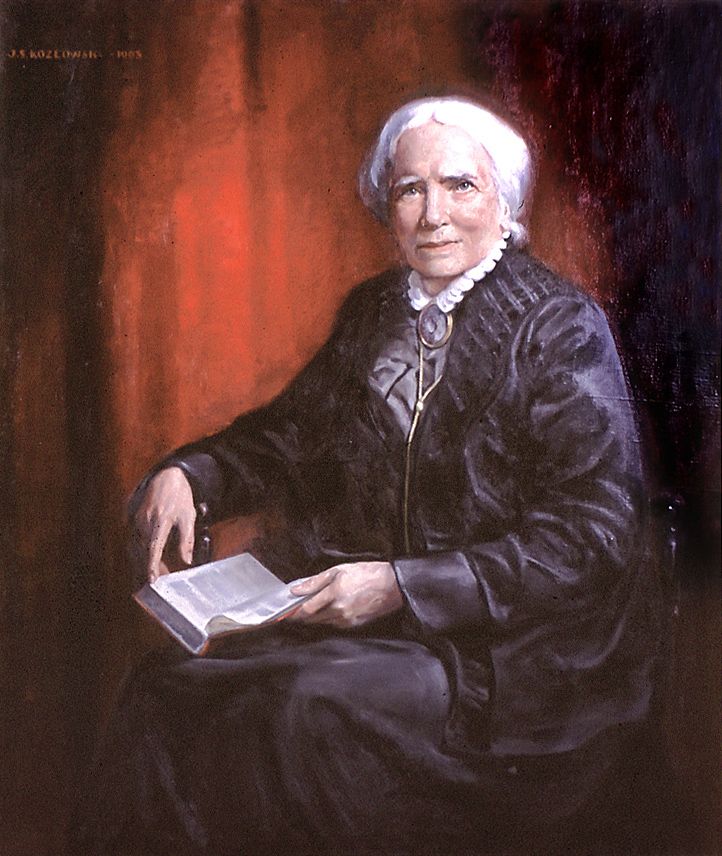 Elizabeth Blackwell az első női orvos.