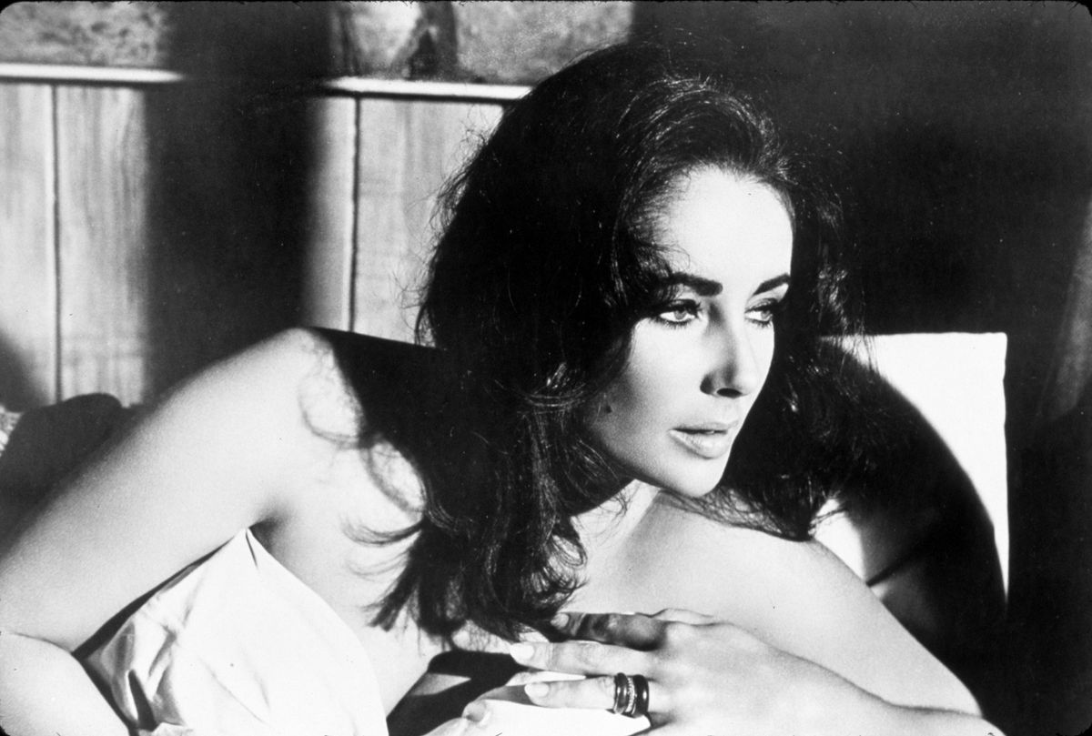 Elizabeth Taylor színésznő Hollywoodból