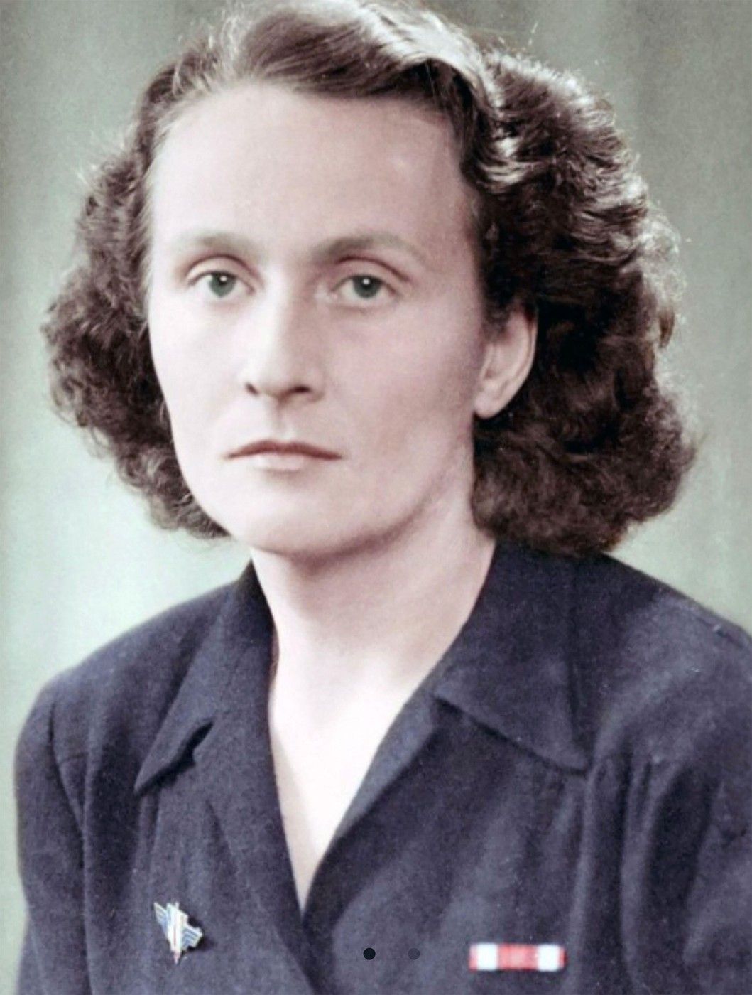 CATHERINE DIOR (1917-2008) French resistance fighter in WW2, sister of the fashion designer Christian Dior