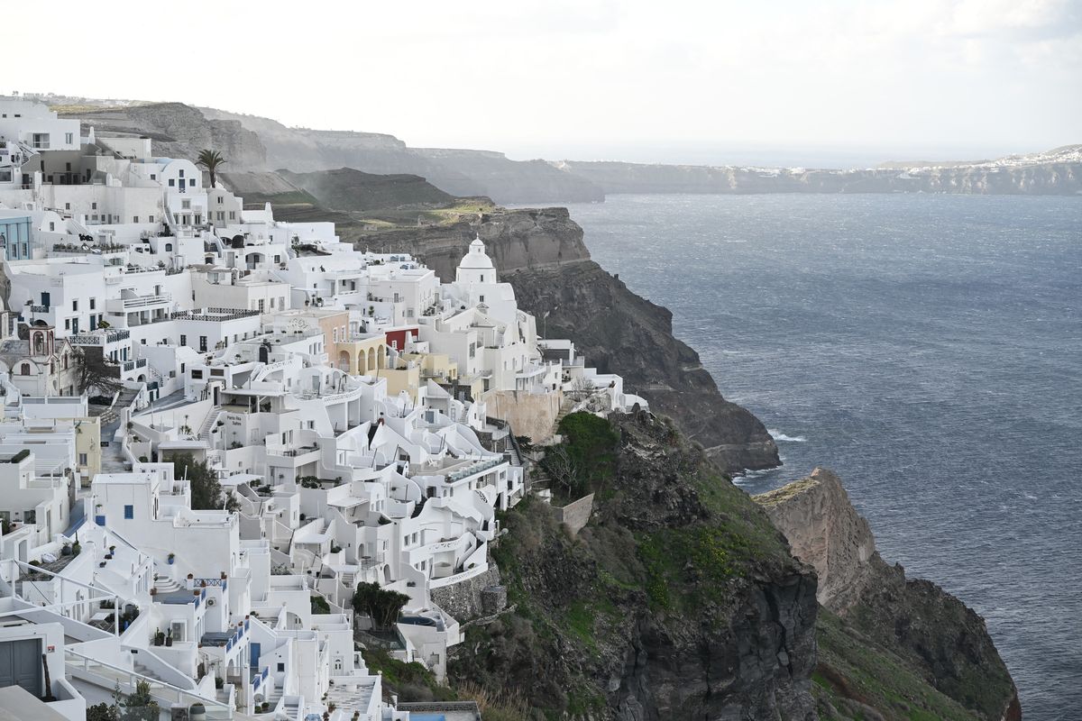 Santorini, földrengés, szantorini