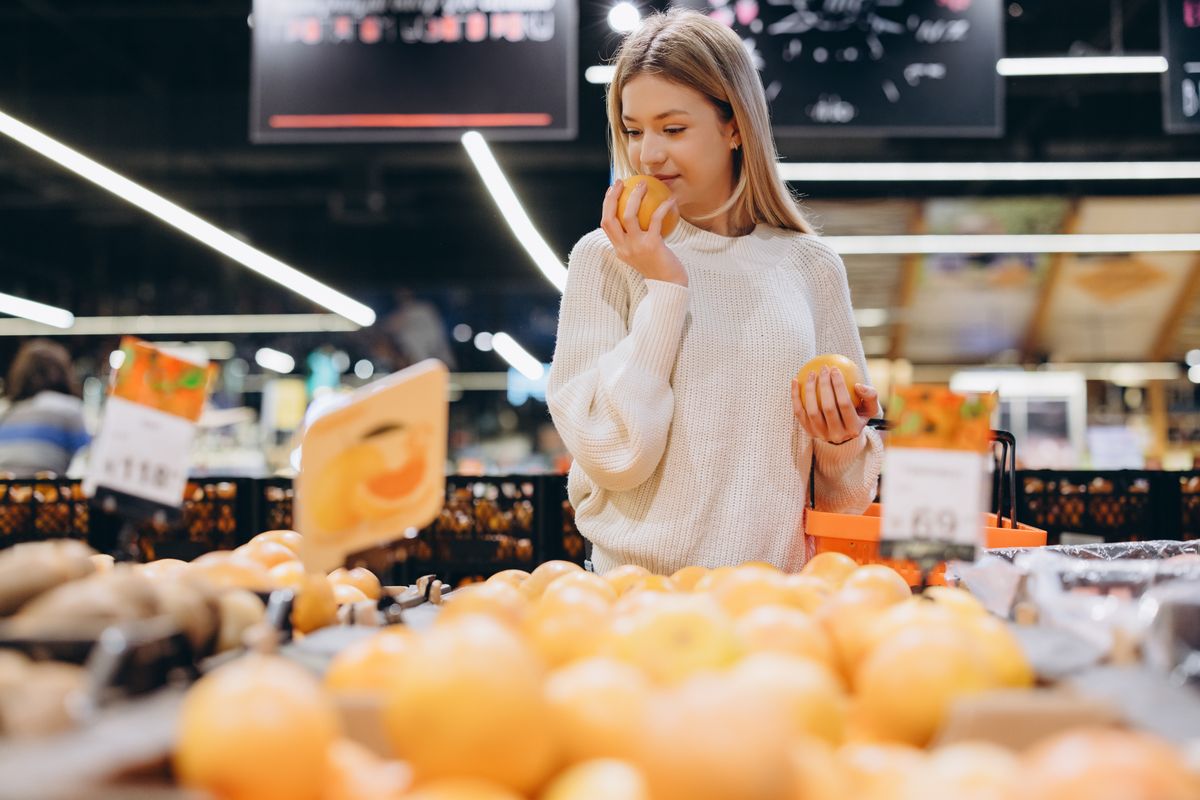 vásárlás, hipermarket, élelmiszer