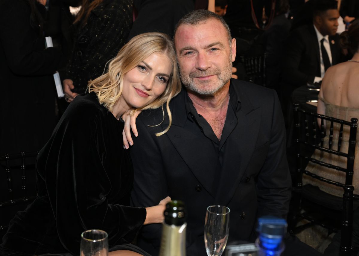 30th Annual Critics Choice Awards - Show, Liev Schreiber and Taylor Neisen

