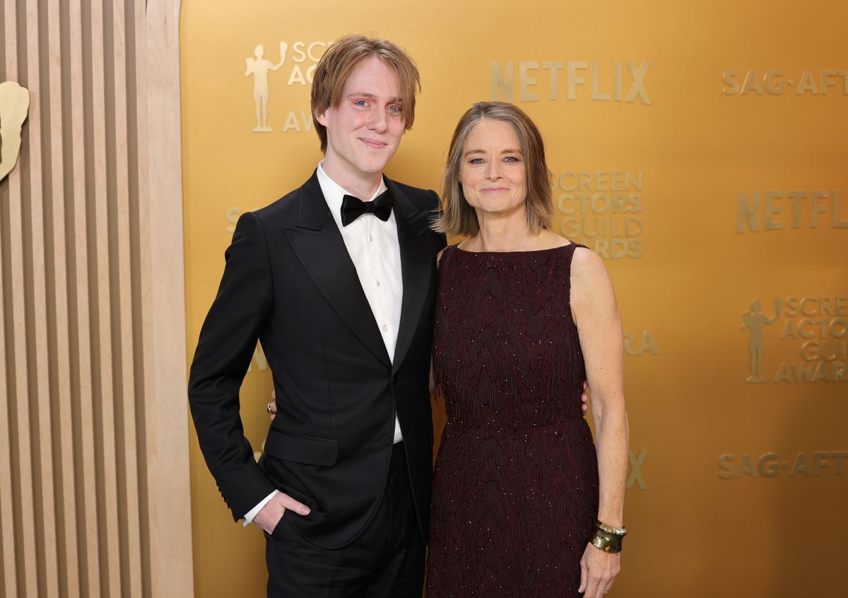 31st Annual Screen Actors Guild Awards - Arrivals, Jodie Foster és fia, Charlie