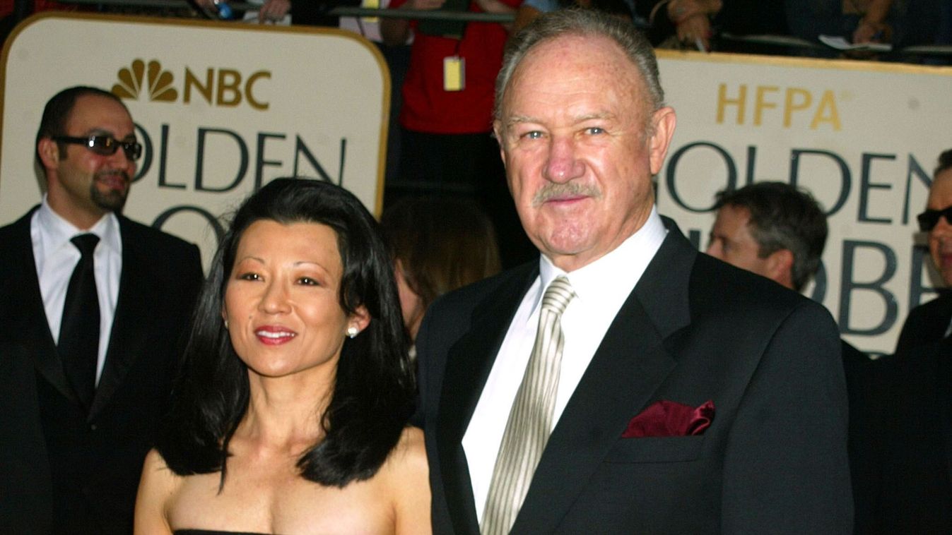 Gene Hackman és felesége Betsy Arakawa 