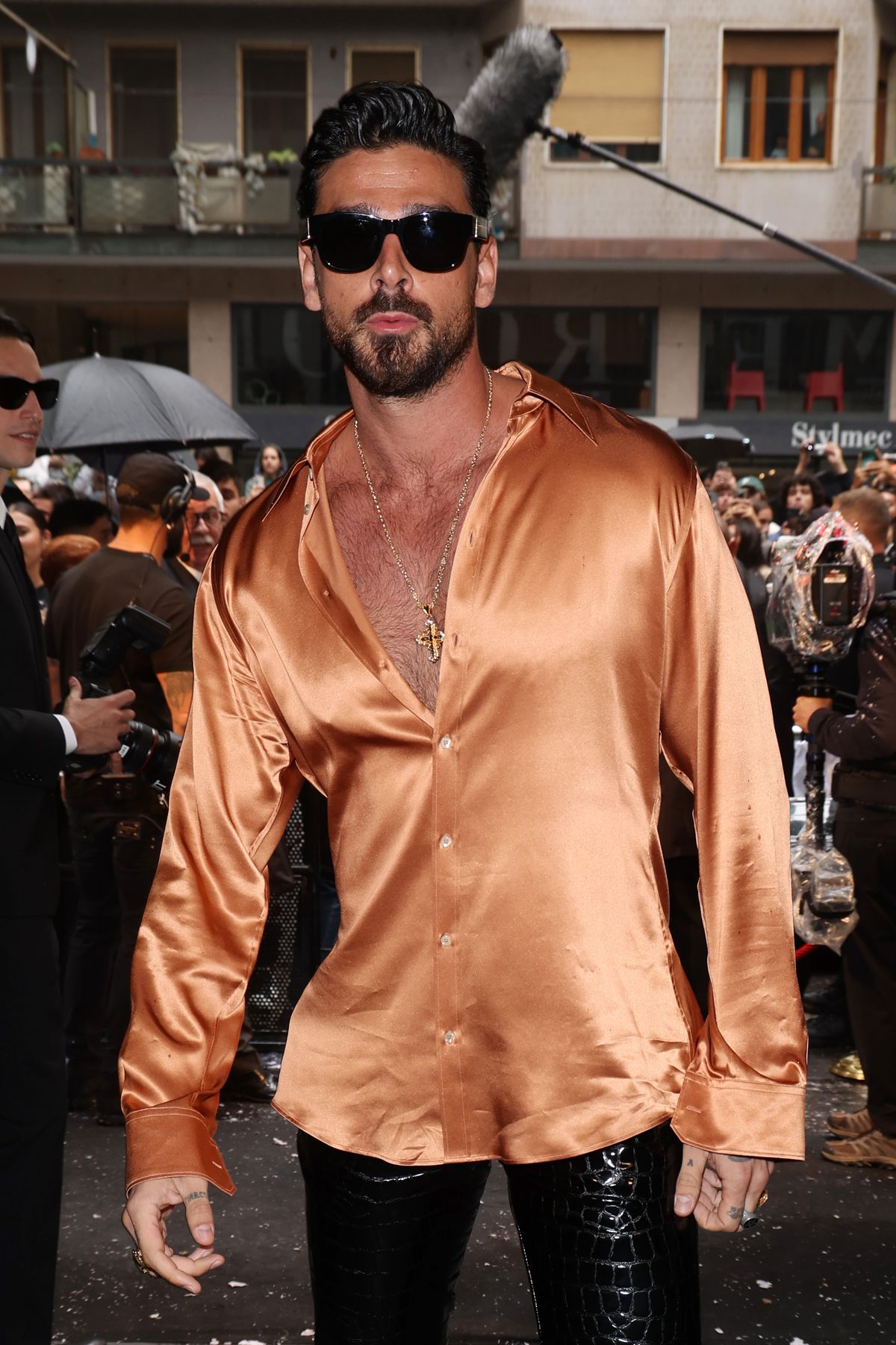 Dolce & Gabbana - Front Row - Milan Fashion Week Womenswear Spring/Summer 2023