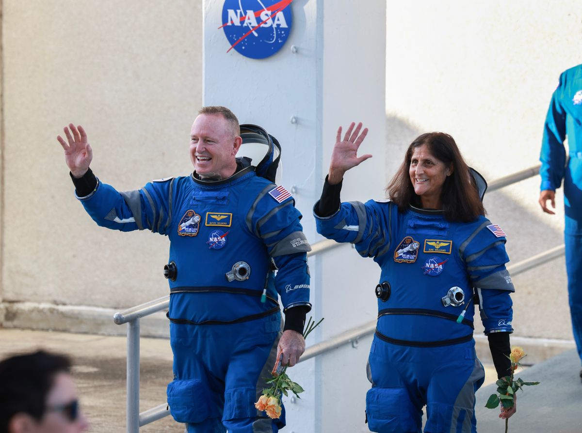  Sunita Williams és Butch Wilmore az űrben rekedt asztronauták