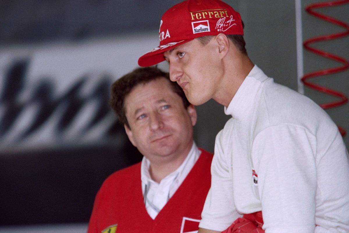 Michael Schumacher és Jean Tod