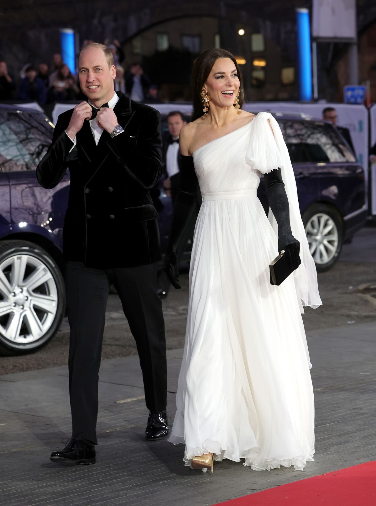 The Prince And Princess Of Wales Attend The EE BAFTA Film Awards 2023