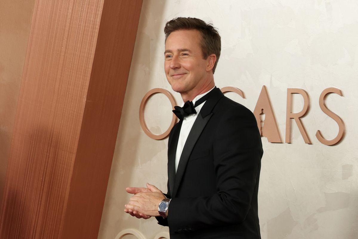 Edward Norton csalódottan vette tudomásul, hogy Oscar-díj nélkül megy haza