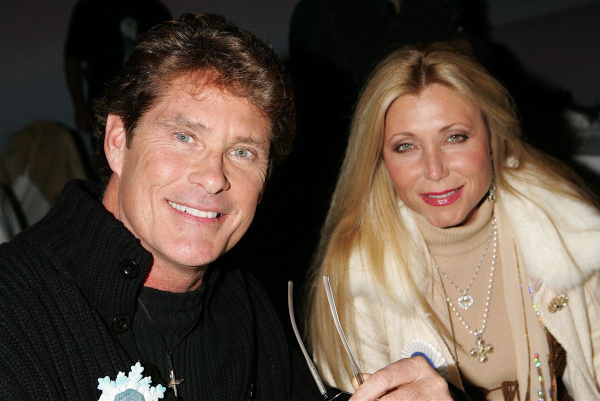 david hasselhoff és volt felesége, Pamela