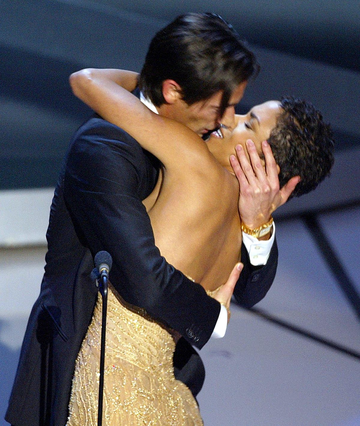 Halle Berry, Adrien Brody csók, Oscar 2003