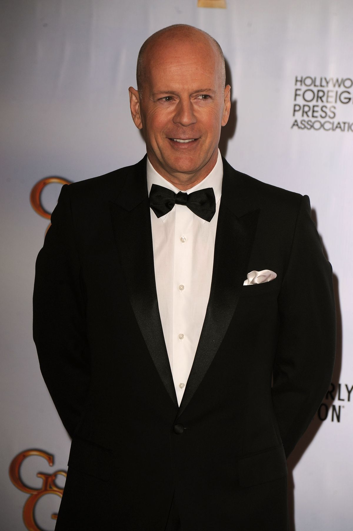 Actor Bruce Willis poses in the press room at the 68th Annual Golden Globe Awards held at The Beverly Hilton hotel on January 16, 2011 in Beverly Hills, California. (Photo by Steve Granitz/WireImage)