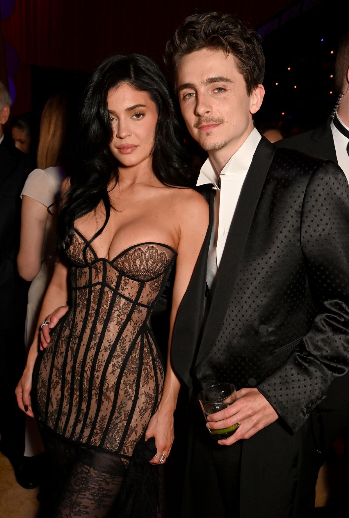 Kylie Jenner és Timothée Chalamet 