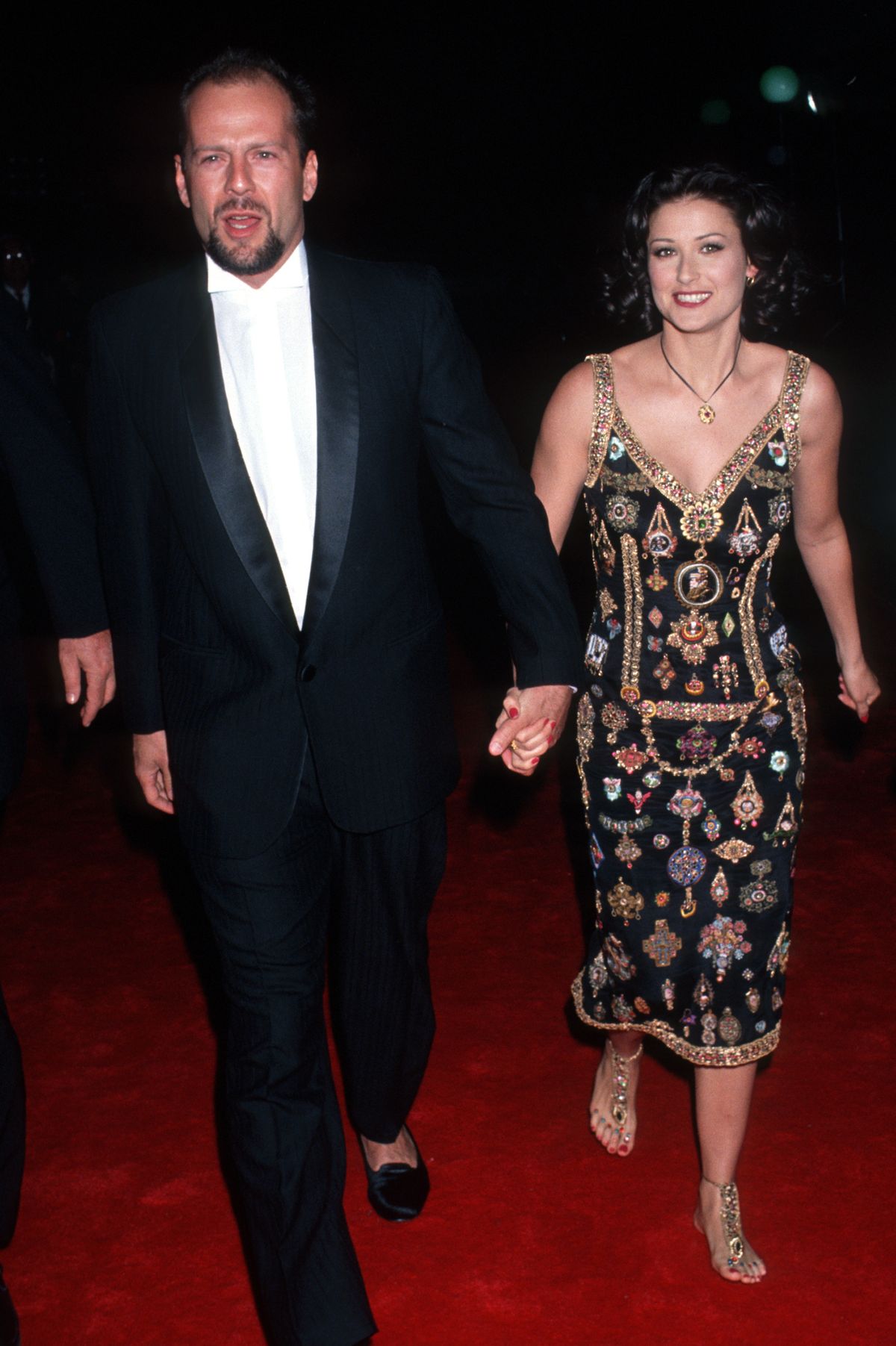 Bruce Willis and Demi Moore (Photo by Ron Galella/Ron Galella Collection via Getty Images)