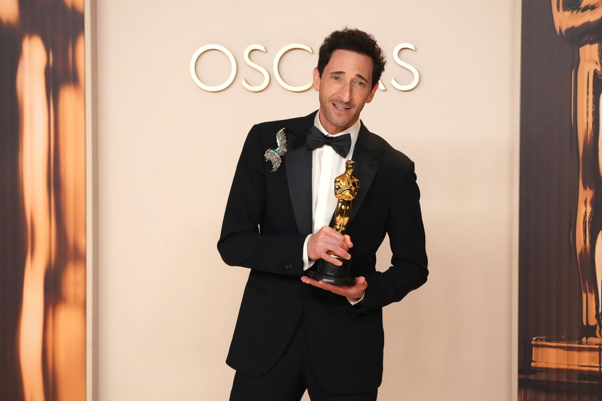 Adrien Brody Oscar-díjjal távozott.