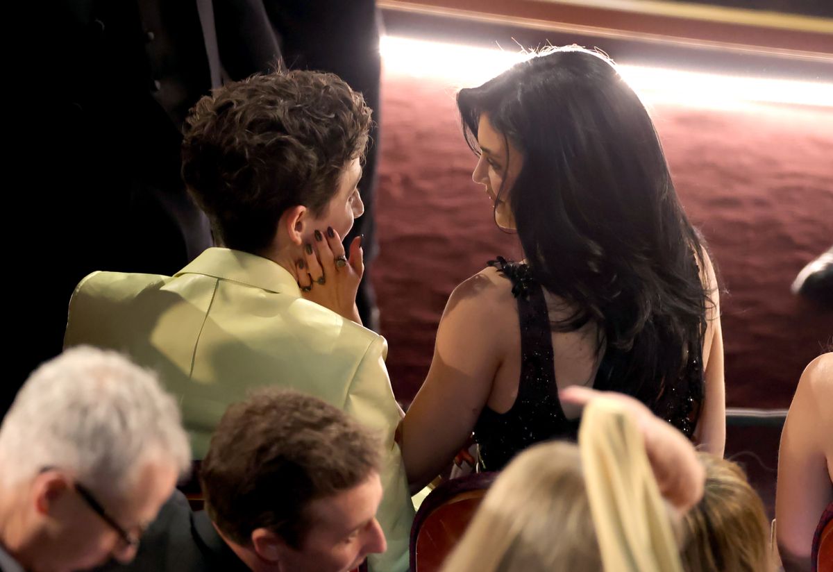 Timothée Chalamet and Kylie Jenner, Oscar 2025