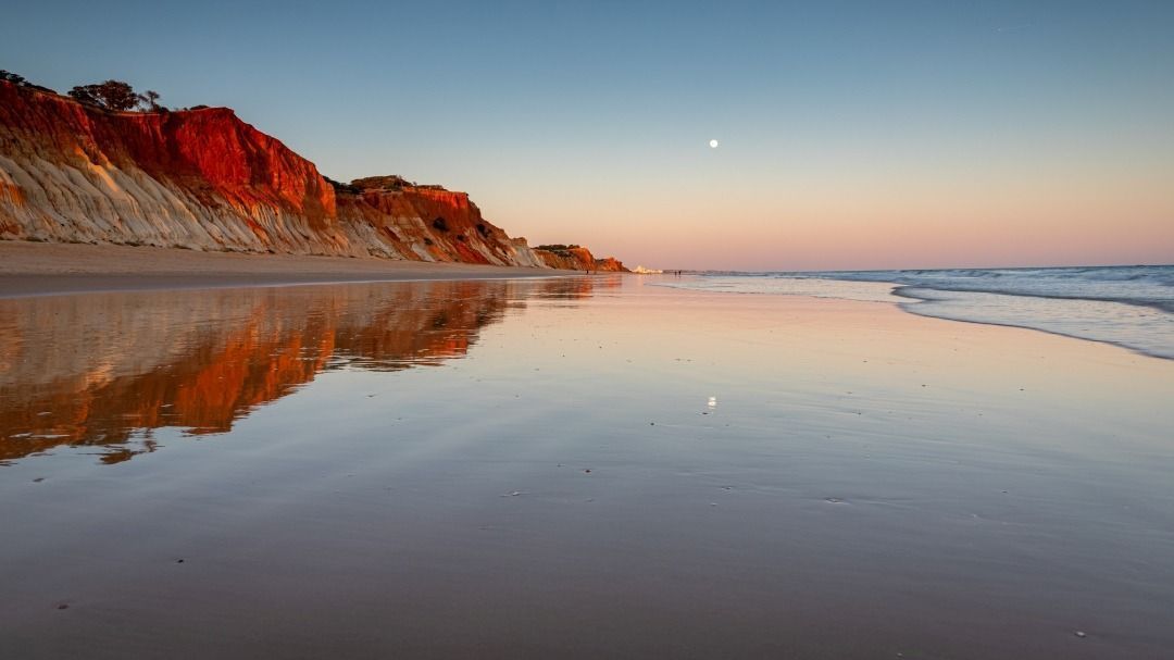 Praia da Falésia tengerpart