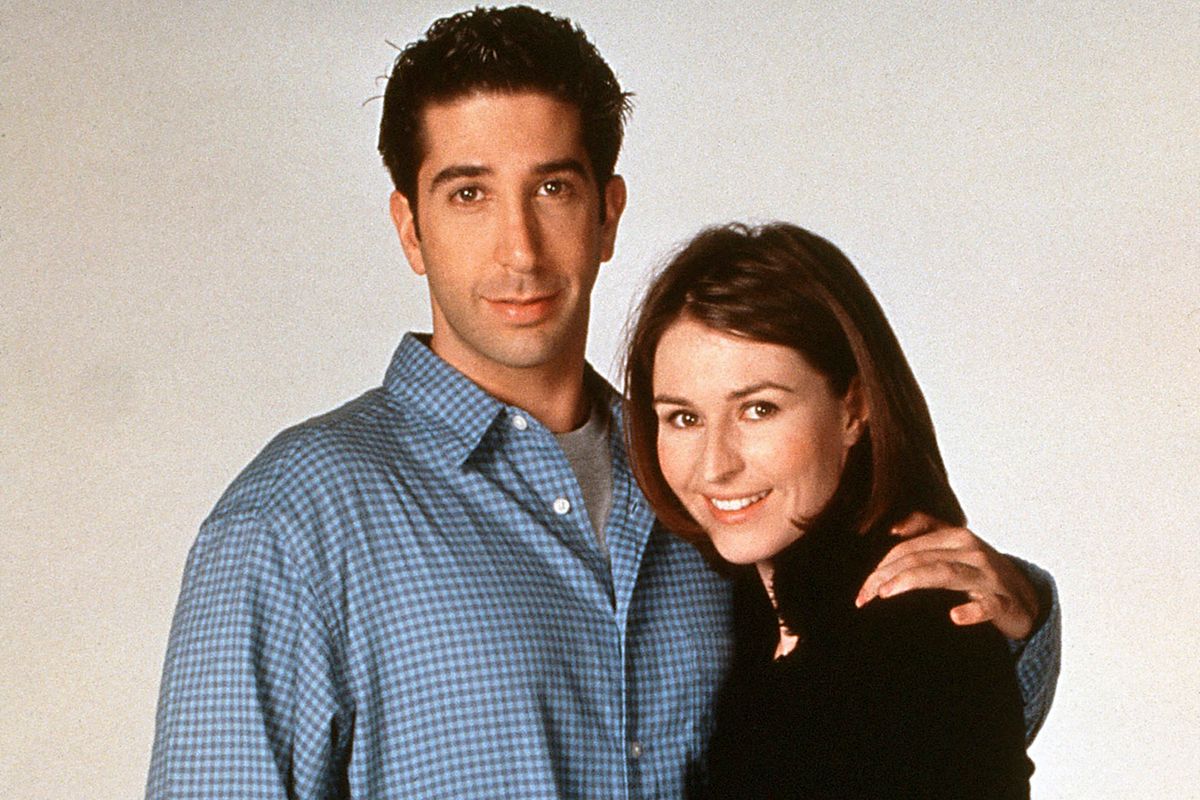 Friends
Serie TV
1994  2004
Helen Baxendale
David Schwimmer.
Collection Christophel © Warner (Photo by Warner / Collection ChristopheL via AFP)