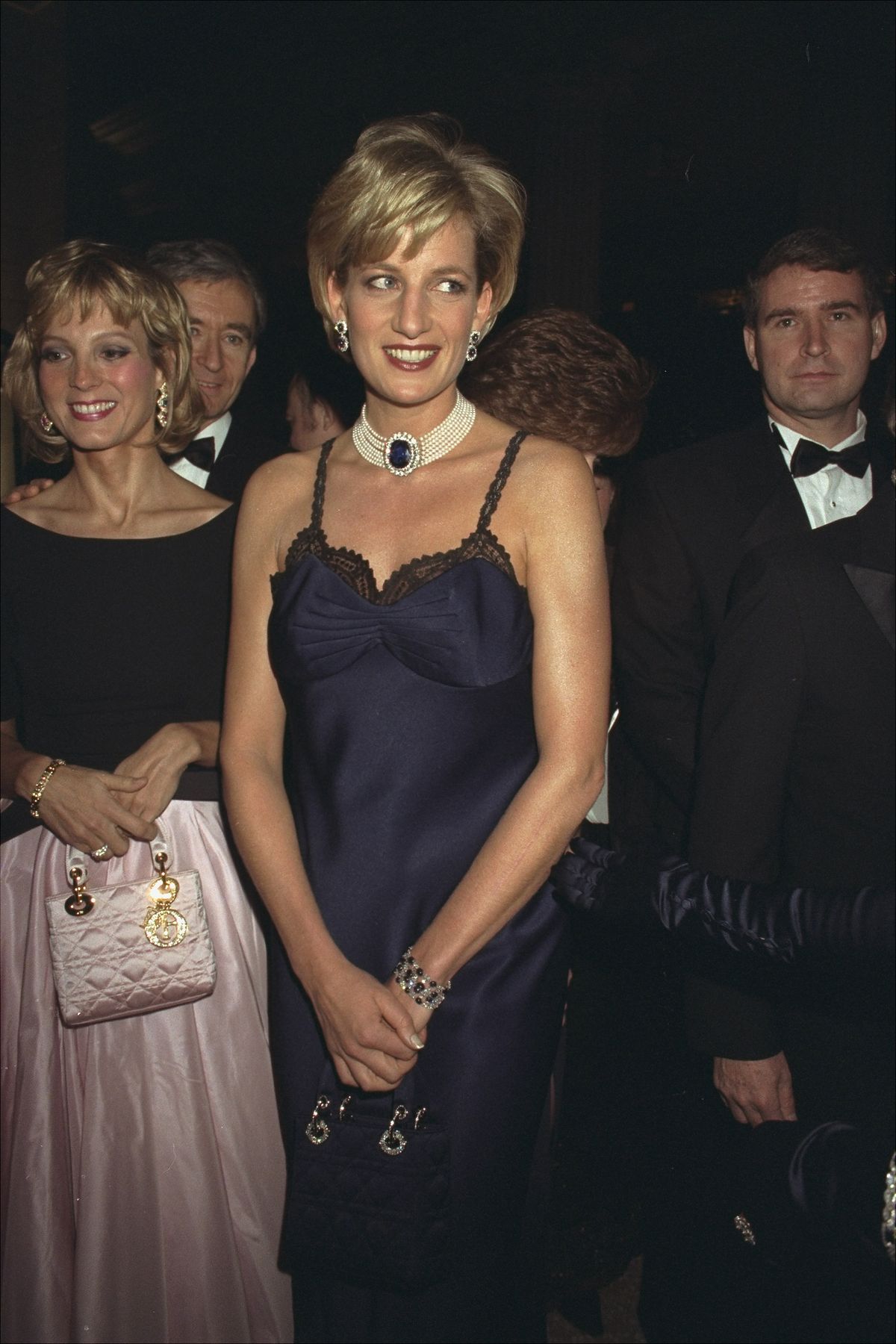 Diana, Princess of Wales at Costume Institute Gala at Metropolitan Museum of Art for a benefit ball.
(Photo By: Richard Corkery/NY Daily News via Getty Images)