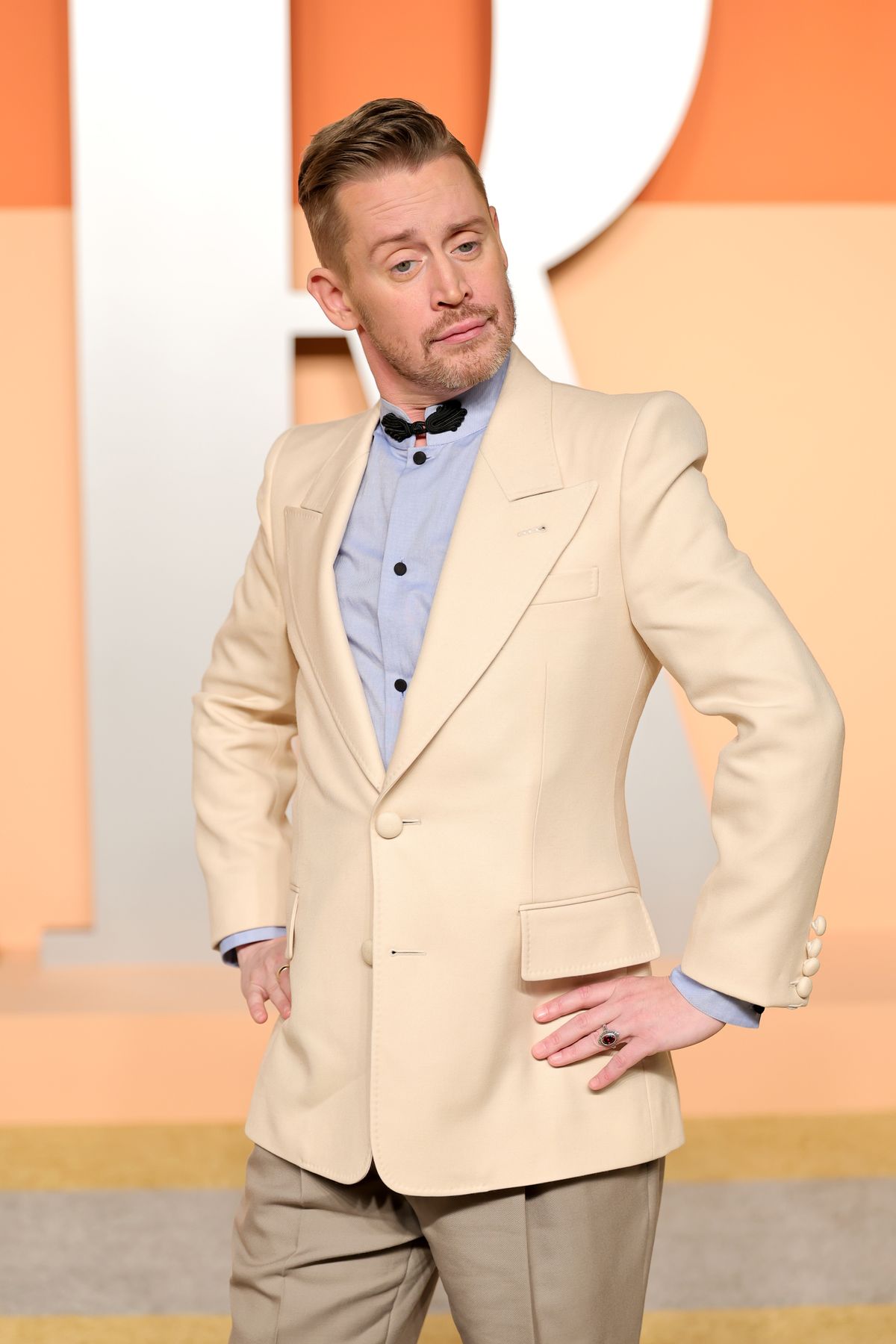 BEVERLY HILLS, CALIFORNIA - MARCH 02: Macaulay Culkin attends the 2025 Vanity Fair Oscar Party Hosted By Radhika Jones at Wallis Annenberg Center for the Performing Arts on March 02, 2025 in Beverly Hills, California.  (Photo by Neilson Barnard/Getty Images for Vanity Fair)