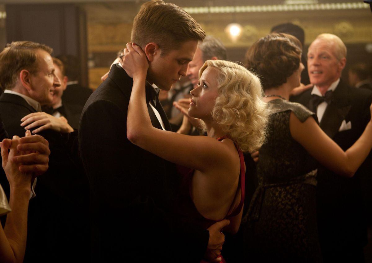 RELEASE DATE: April 22, 2011. MOVIE TITLE: Water for Elephants. STUDIO: 3 Arts Entertainment PLOT: A veterinary student abandons his studies after his parents are killed and joins a traveling circus as their vet. PICTURED: ROBERT PATTINSON as Jacob Jankowski, REESE WITHERSPOON as Marlena Rosenbluth.