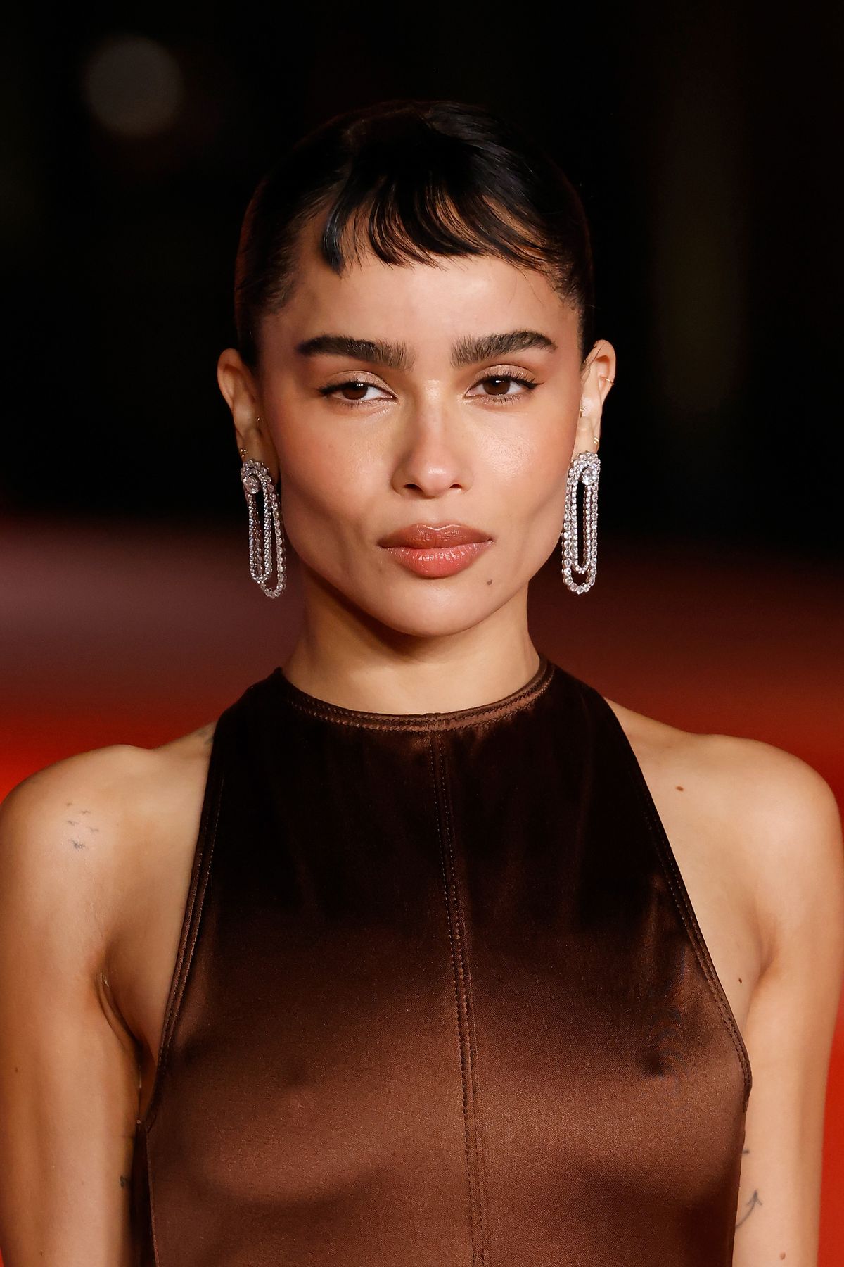 LOS ANGELES, CALIFORNIA - DECEMBER 03: Zoe Kravitz attends the 2023 Academy Museum Gala at Academy Museum of Motion Pictures on December 03, 2023 in Los Angeles, California. (Photo by Taylor Hill/WireImage)