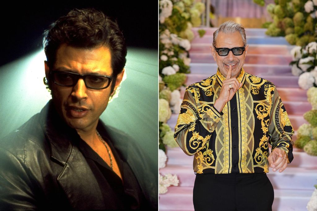 Jeff Goldblum Dr. Ian Malcolmként a film egyik legemlékezetesebb karakterét alakította. Goldblum azóta is aktív a filmiparban, szerepelt többek között az "Függetlenség napja" és a "Wicked" című filmekben.  