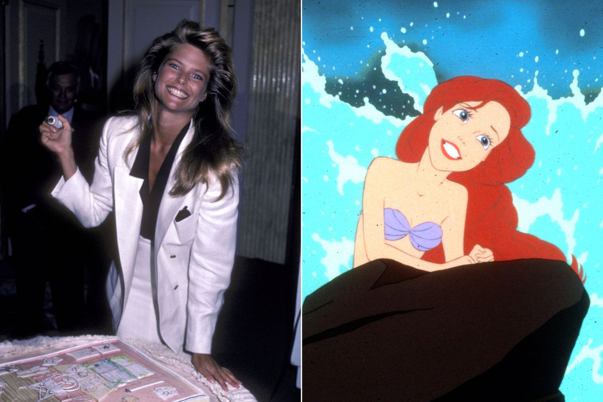Christie Brinkley és Ariel arcvonási szinte megegyezésig hasonlítanak egymásra