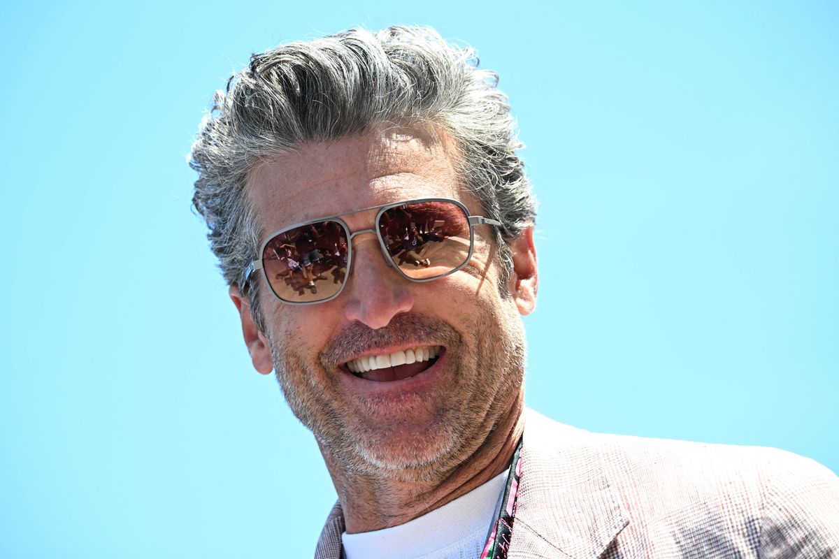 US actor Patrick Dempsey looks on ahead of the Formula One Monaco Grand Prix at the Circuit de Monaco, on May 25, 2025. (Photo by Gabriel BOUYS / AFP)