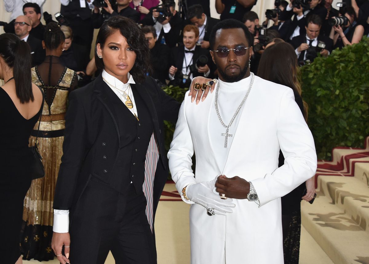NEW YORK, NY - MAY 07:  Cassie Ventura and Sean "Diddy" Combs attend the Heavenly Bodies: Fashion & The Catholic Imagination Costume Institute Gala at The Metropolitan Museum of Art on May 7, 2018 in New York City.  (Photo by John Shearer/Getty Images for The Hollywood Reporter)
