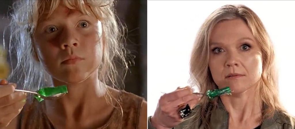 Ariana Richards Lex Murphy szerepében a film egyik legemlékezetesebb jelenetét nyújtotta, amikor a konyhában rejtőzködött a raptorok elől. A színésznő később a festészet felé fordult, és sikeres művészként tevékenykedik. Bár ritkán jelenik meg a nyilvánosság előtt, a "Jurassic World: Világuralom" premierjén újra feltűnt a vörös szőnyegen. 