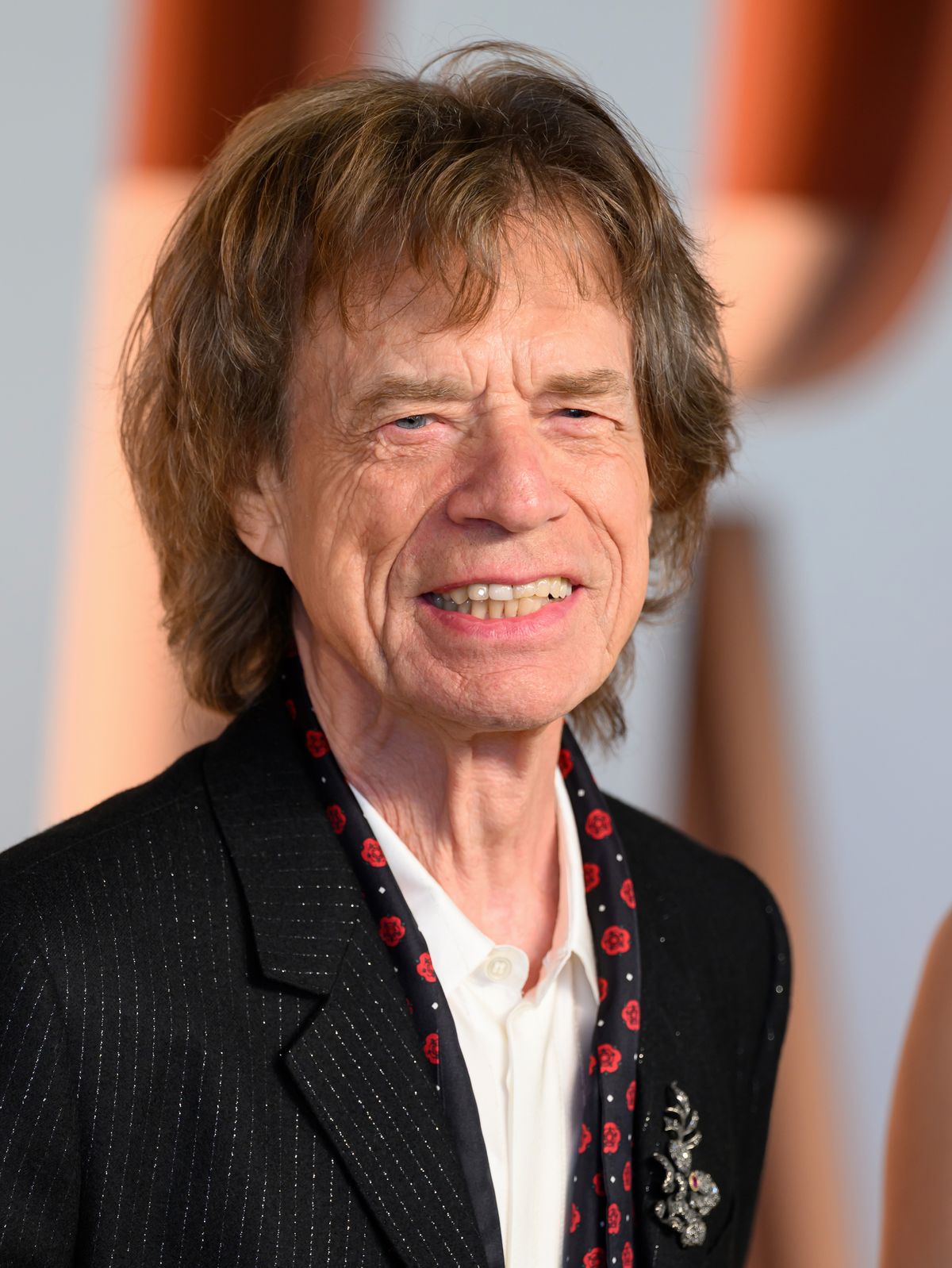 BEVERLY HILLS, CALIFORNIA - MARCH 02: Mick Jagger attends the Vanity Fair Oscar Party hosted by Radhika Jones at the Wallis Annenberg Center for the Performing Arts on March 02, 2025 in Beverly Hills, California. (Photo by Karwai Tang/WireImage)
