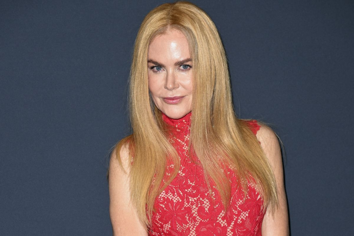 Australian-US actress Nicole Kidman poses on the photocall prior to the 2025 Kering Women In Motion Awards and Cannes Film Festival Presidential Dinner on the sidelines of the at the 78th edition of the Cannes Film Festival in Cannes, southern France, on May 18, 2025. (Photo by Bertrand GUAY / AFP)