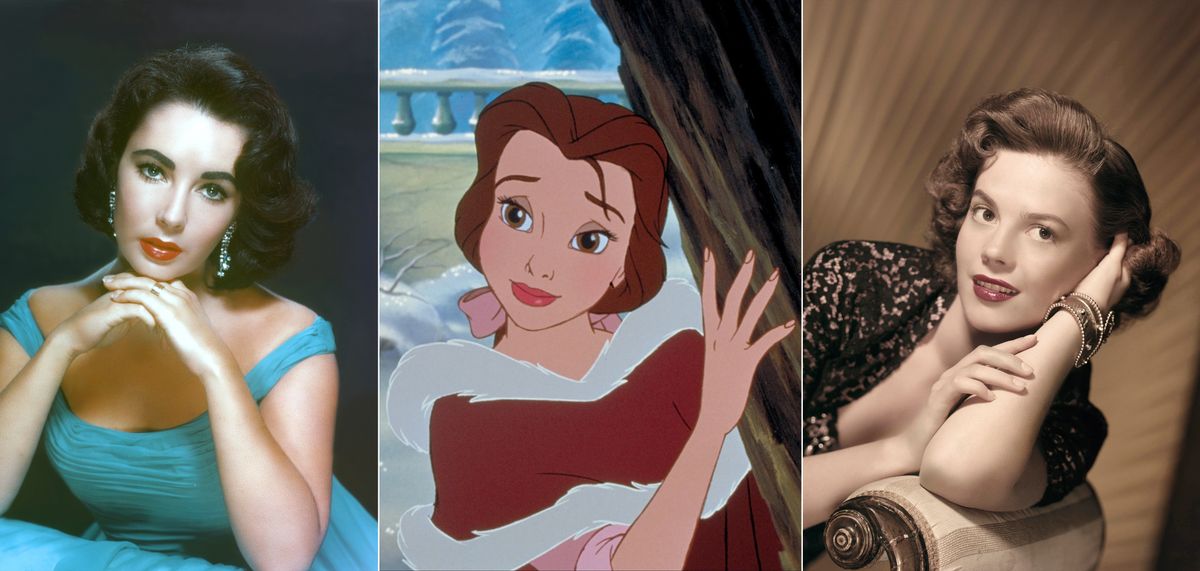 Bal oldalt Elizabeth Taylor, középen Belle, jobb oldalt pedig Natalie Wood látható