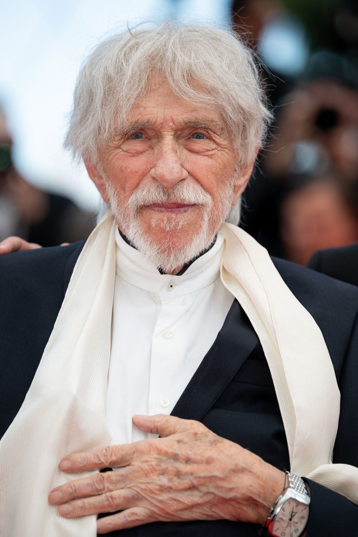 Pierre Richard attends the red carpet of the movie Colours of Time during the 78th Cannes Film Festival Cannes France 2025/05/22. (Photo by Laurent Hou / Hans Lucas / Hans Lucas via AFP)