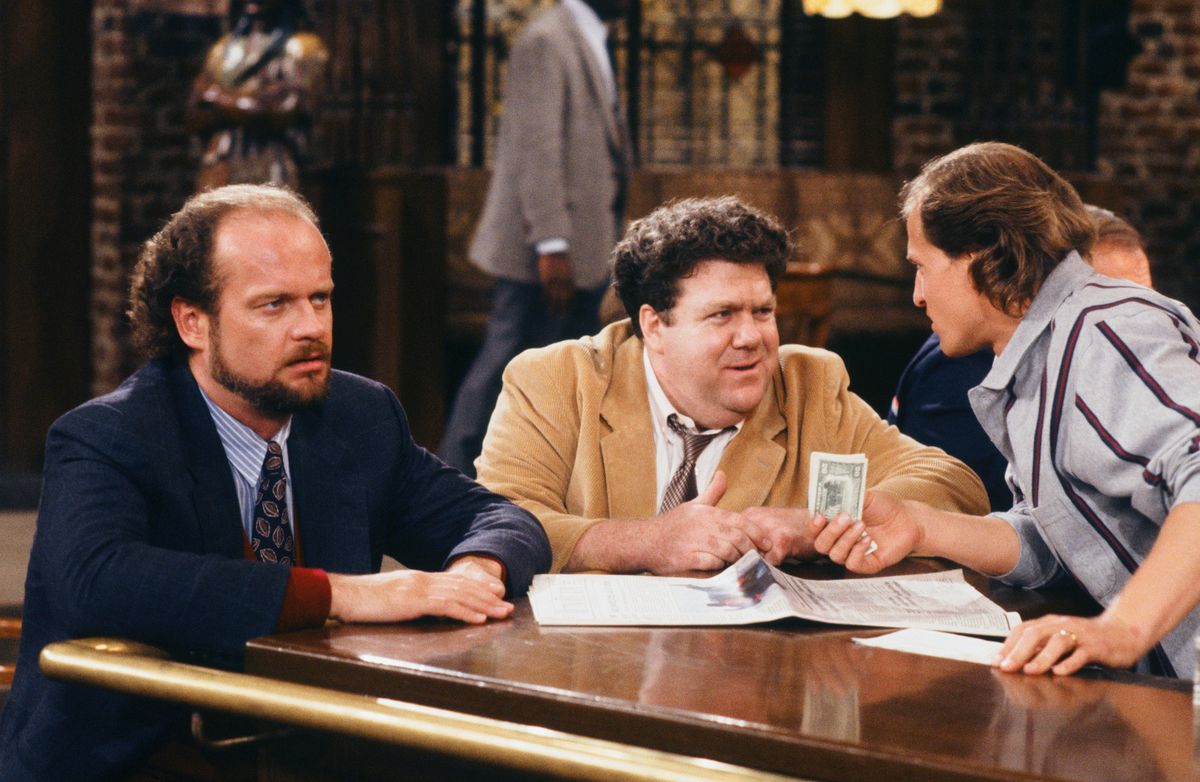George Wendt Norm Peterson szerepében a Cheersben 