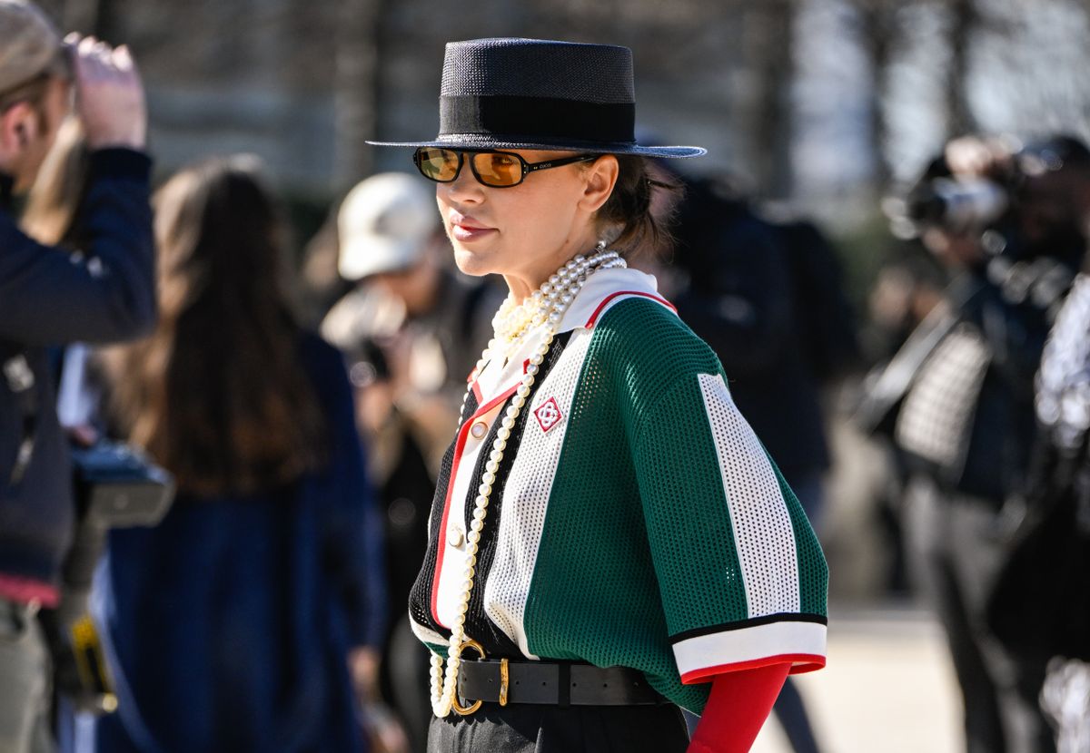 outfit, elavult kiegészítő, divat
