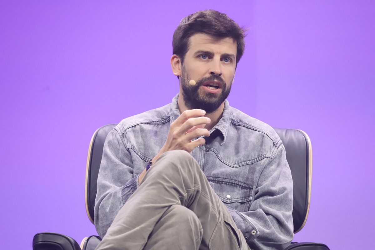 HAMBURG, GERMANY - MAY 06: Gerard Pique during the OMR Festival 2025 on May 06, 2025 in Hamburg, Germany. (Photo by Tristar Media/WireImage)