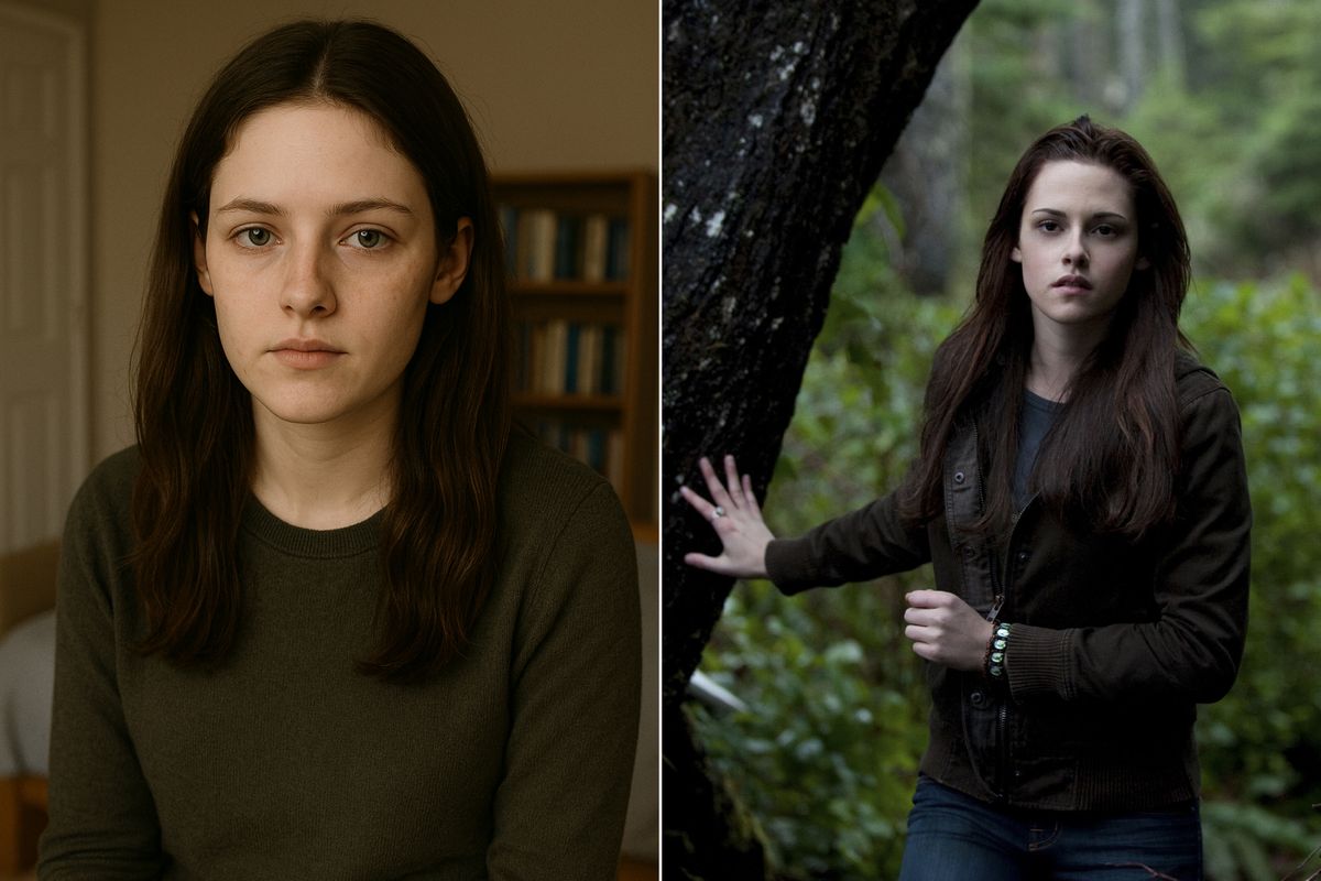 Bella Swan a főhősnő, akiért a két fiatalember szíve dobban