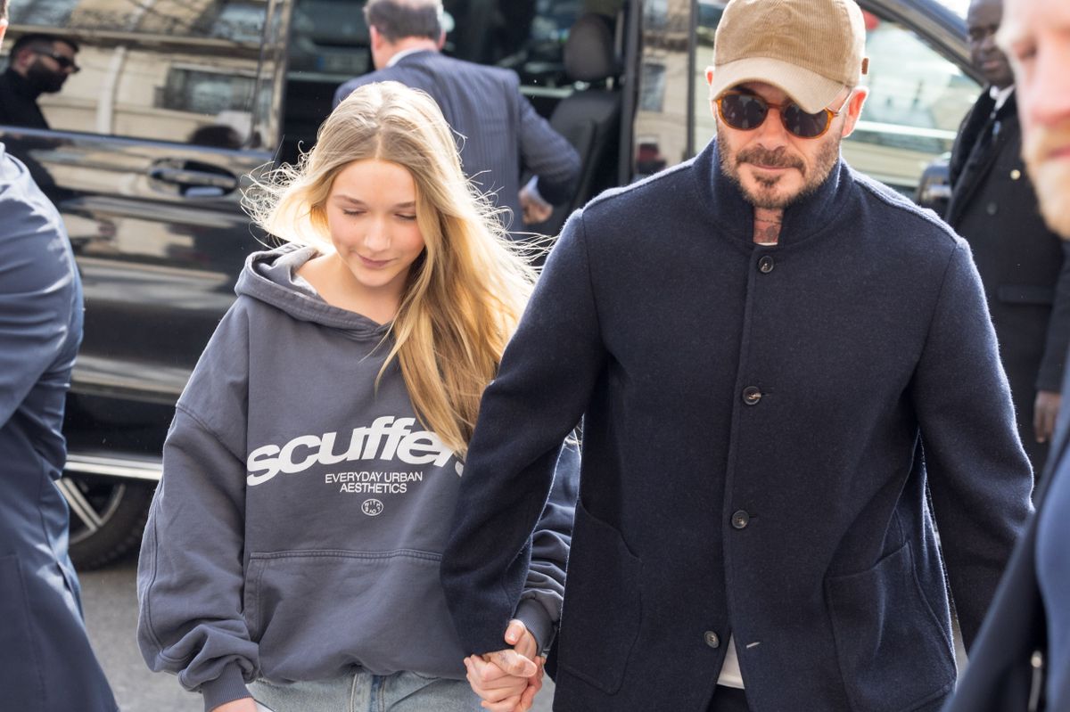 Harper Beckham és David Beckham nagyon közel állnak egymáshoz
