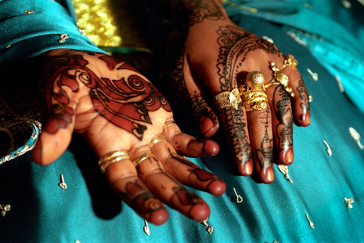 A henna nem csak a hajszínezésre és minták festésére szolgált