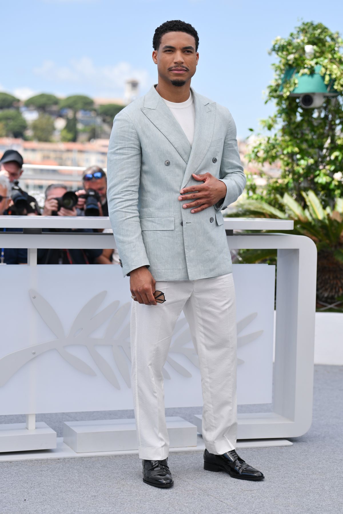 CANNES, FRANCE - MAY 14: Greg Tarzan Davis attends the "Mission Impossible - The Final Reckoning" photocall at the 78th annual Cannes Film Festival at Palais des Festivals on May 14, 2025 in Cannes, France. (Photo by Dominique Charriau/WireImage)