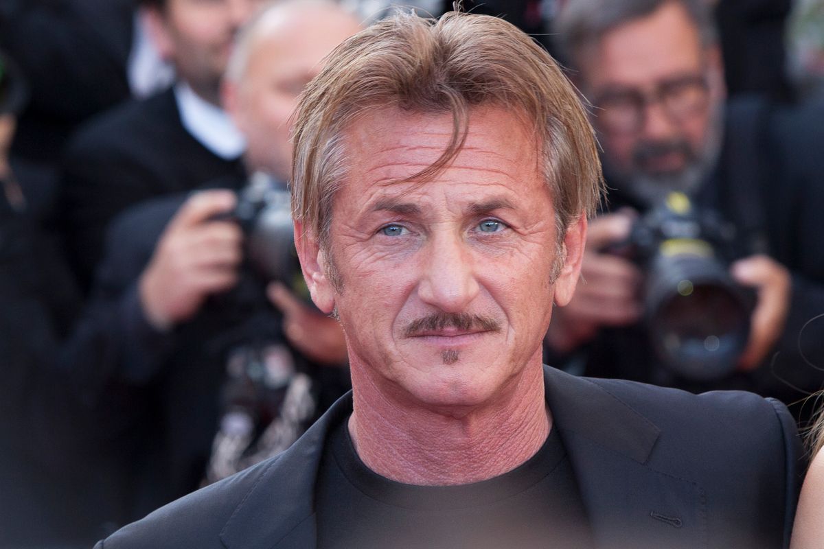 CANNES, FRANCE - MAY 20: Sean Penn attends 'The Last Face' Premiere during the 69th annual Cannes Film Festival at the Palais des Festivals on May 20, 2016 in Cannes, France. (Photo by Laurent KOFFEL/Gamma-Rapho via Getty Images)